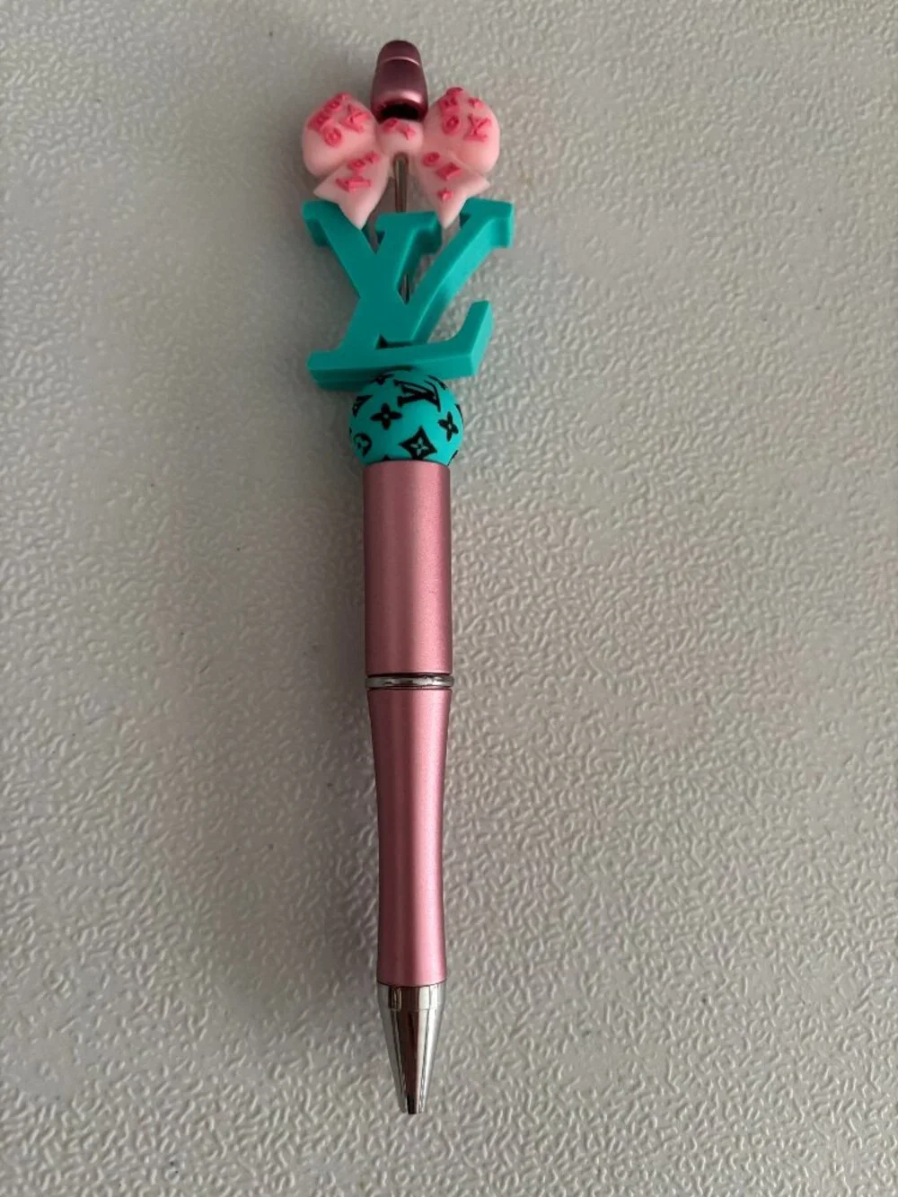 Designer Inspired Handmade Beaded Pen